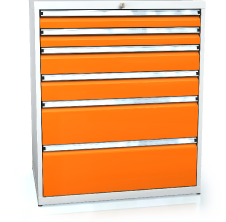 Schubladenschränke 1018 x 860 x 600 - 6x Schubladen